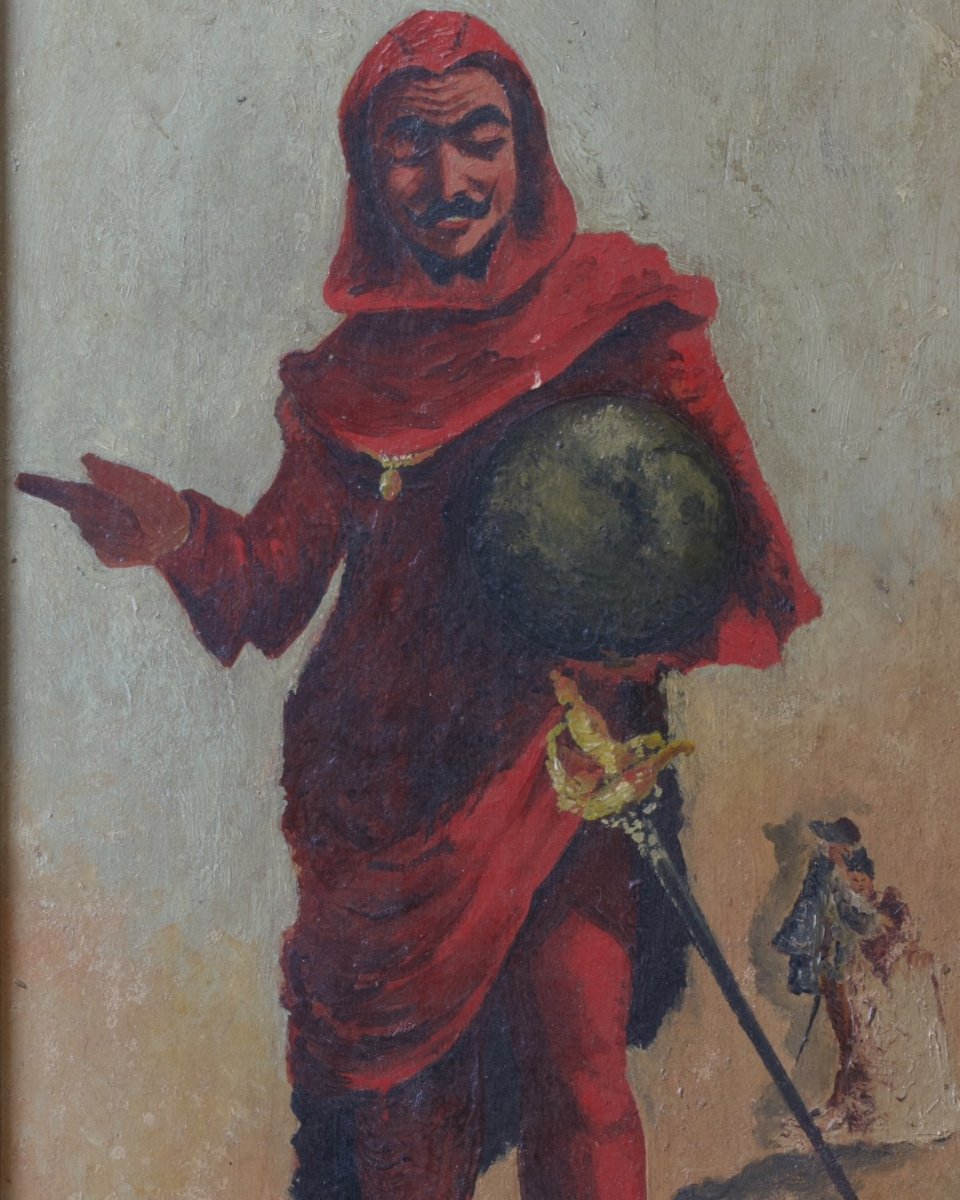 Cesare Pascarella - Ritratto Del Demonio - Inizio XX Secolo-photo-2